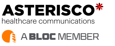 ASTERISCO* healthcare communications - A Bloc Member Logo ASTERISCO* healthcare communications - A Bloc Member Logo